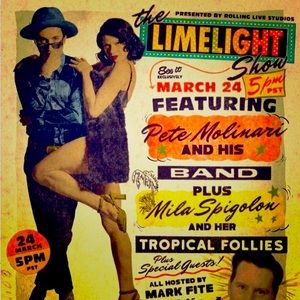 Signed Limelight Show Poster featuring Pete Molinari & Mila Spigolon :) Rare :)